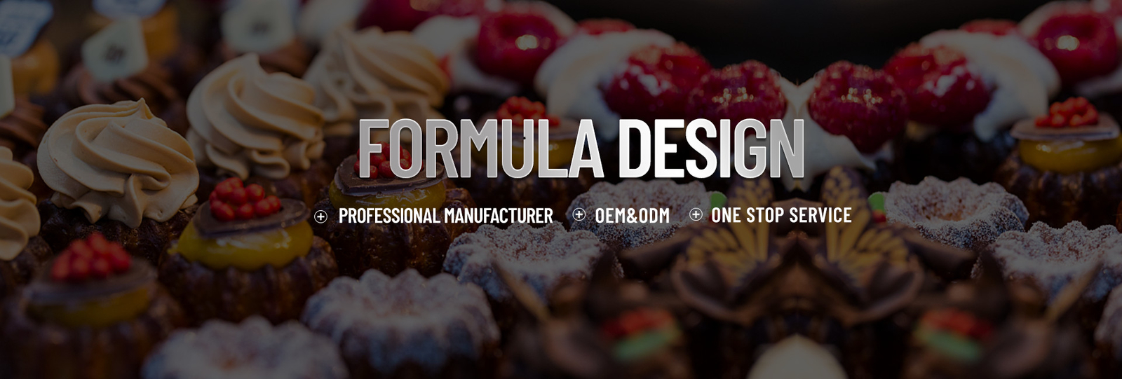 Sabor de los productos de confitería